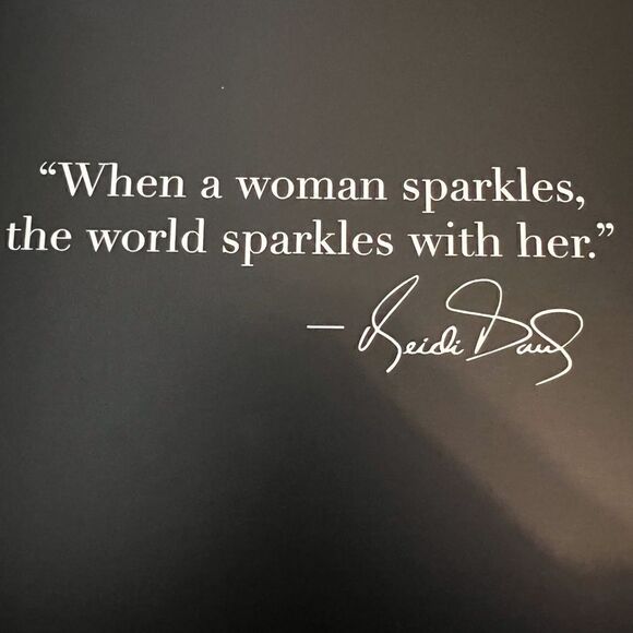 4pc Heidi Daus collection. Necklace ear rings, bracelet and a kings ring - Picture 7 of 16